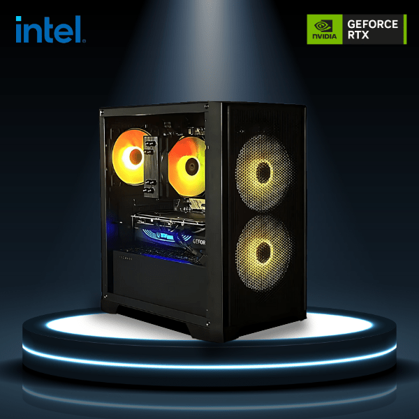 Vektra RDY Neo M2 Series Gaming PC - Intel Core i5 - 12400F, B760M, DDR4 16GB RGB, Gen4 NVMe 1TB SSD, 500 Watts, Windows 11 Pro, 2 Years Warranty - Vektra Computers LLC Vektra RDY Neo M2 Series Gaming PC - Intel Core i5 - 12400F, B760M, DDR4 16GB RGB, Gen4 NVMe 1TB SSD, 500 Watts, Windows 11 Pro, 2 Years Warranty - Vektra Computers LLC